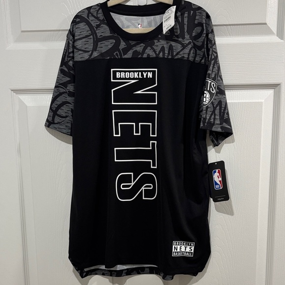 NBA Other - Brooklyn Nets Black Graphic T-Shirt